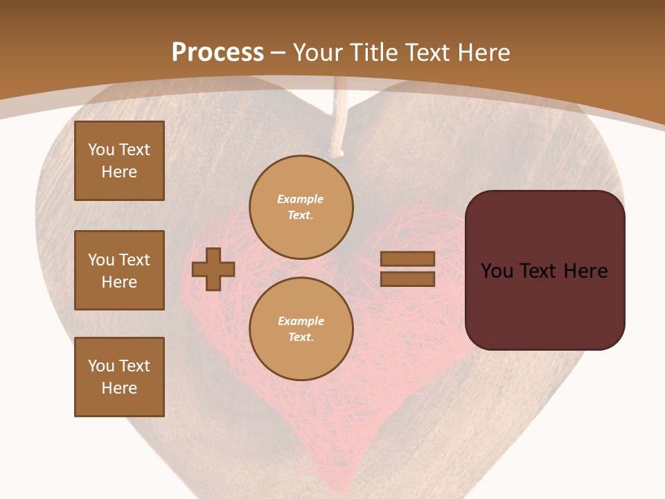 Romance Present Wooden PowerPoint Template