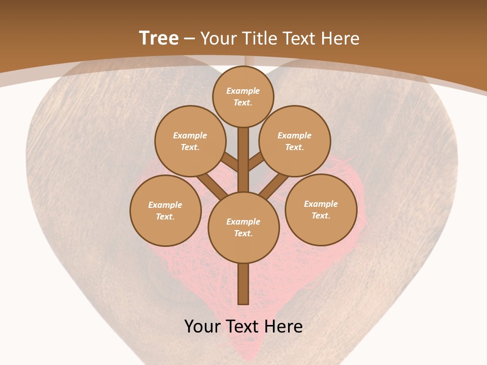 Romance Present Wooden PowerPoint Template