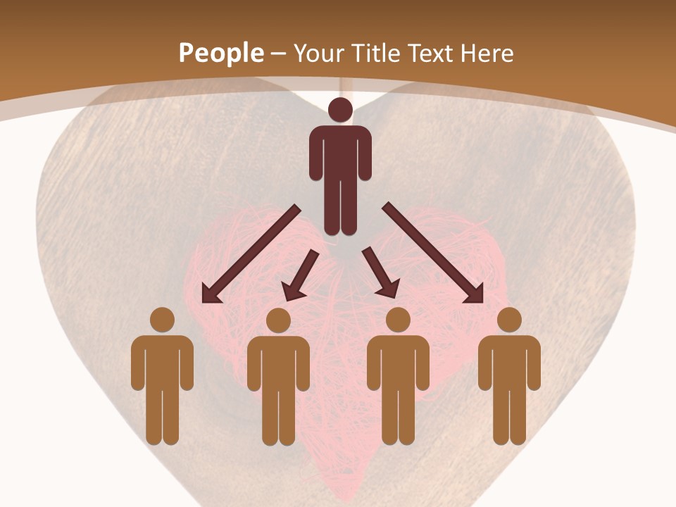 Romance Present Wooden PowerPoint Template