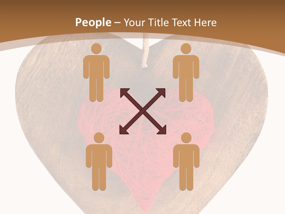 Romance Present Wooden PowerPoint Template