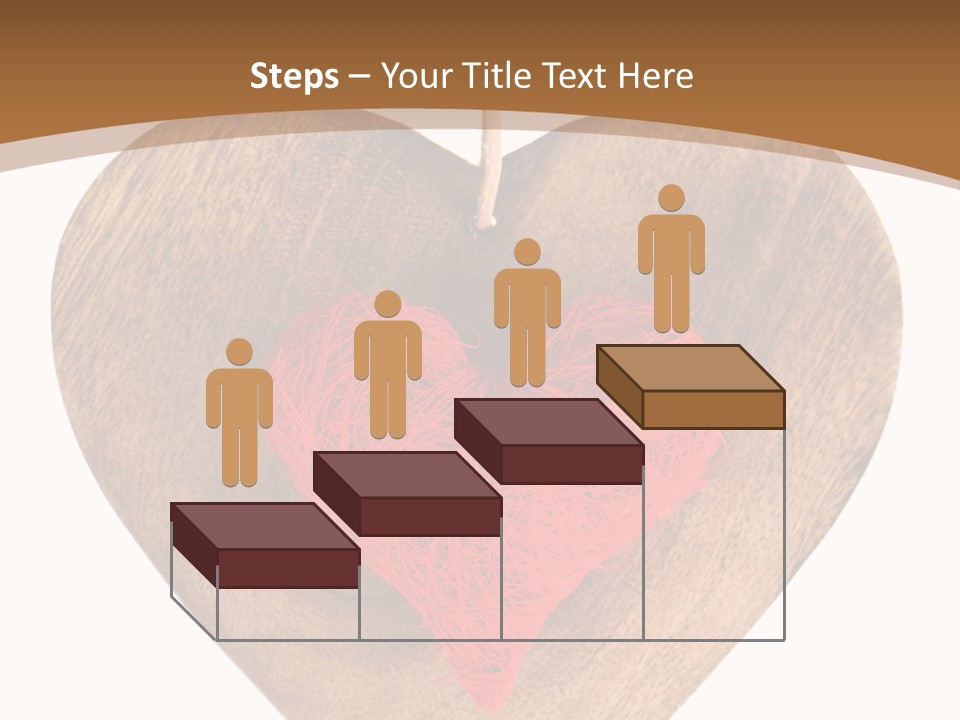Romance Present Wooden PowerPoint Template