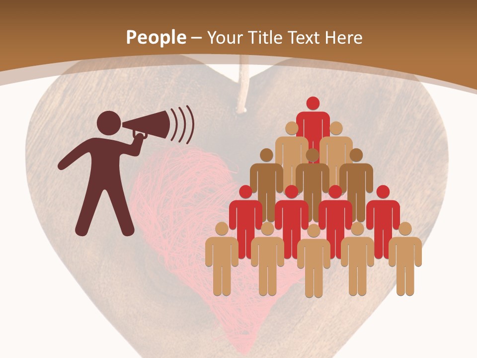 Romance Present Wooden PowerPoint Template