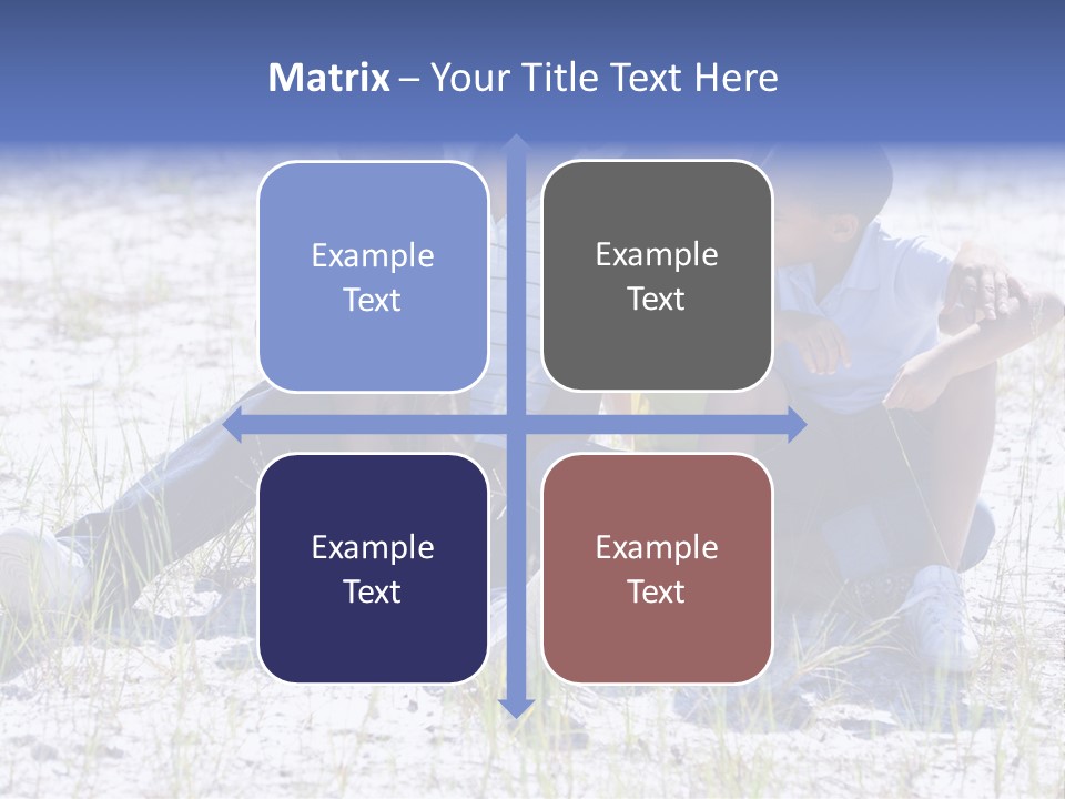 Adults Sunny Young PowerPoint Template