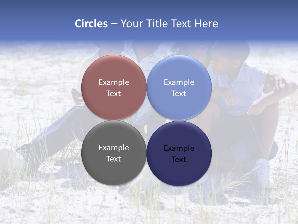 Adults Sunny Young PowerPoint Template