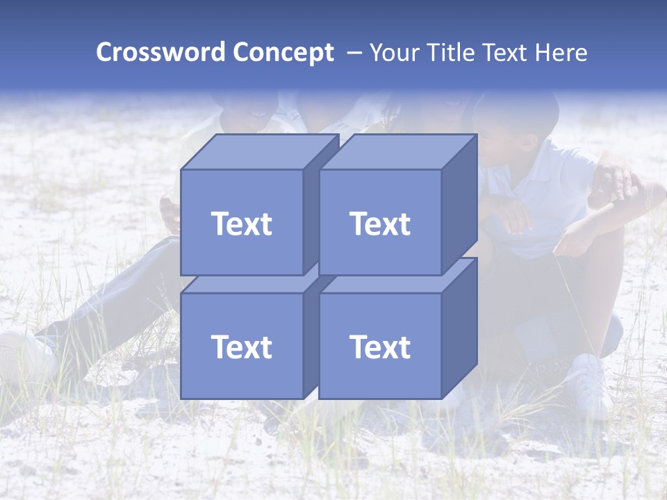 Adults Sunny Young PowerPoint Template