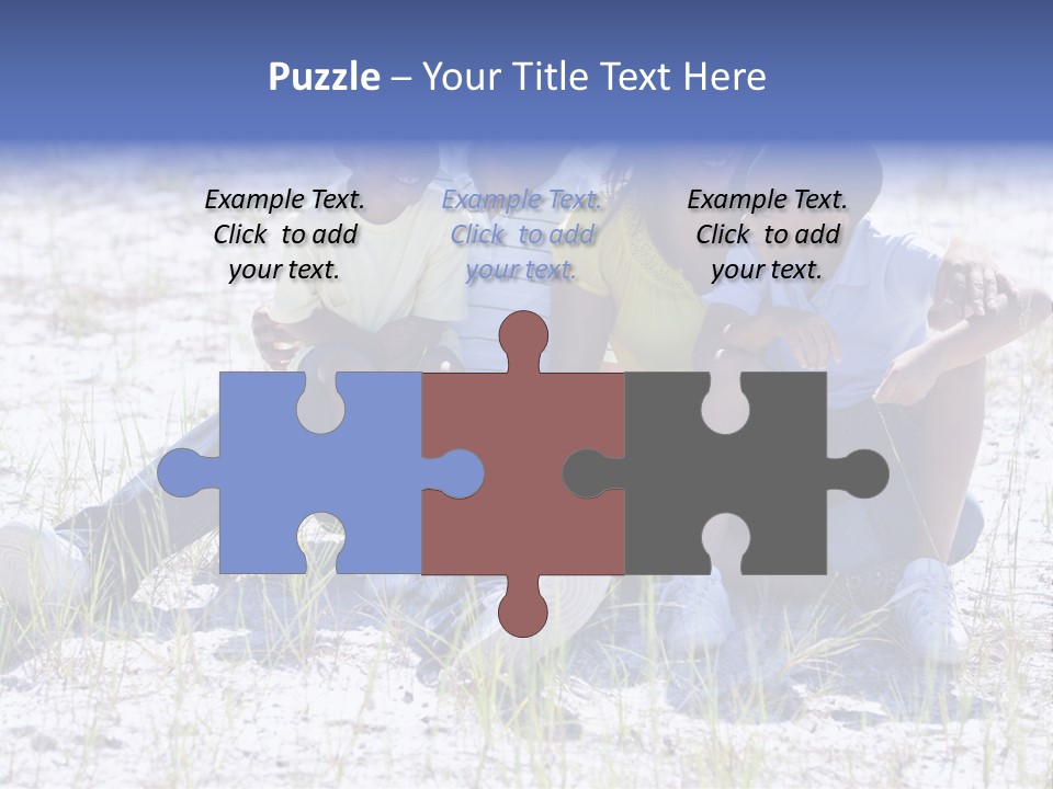 Adults Sunny Young PowerPoint Template