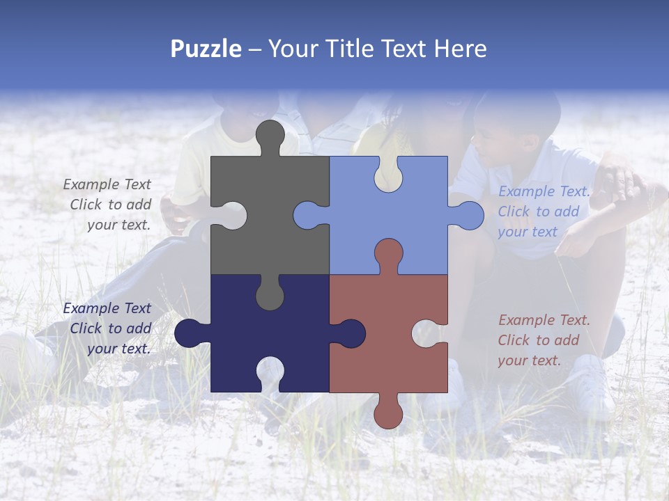 Adults Sunny Young PowerPoint Template