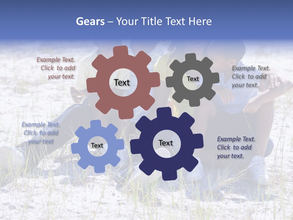 Adults Sunny Young PowerPoint Template