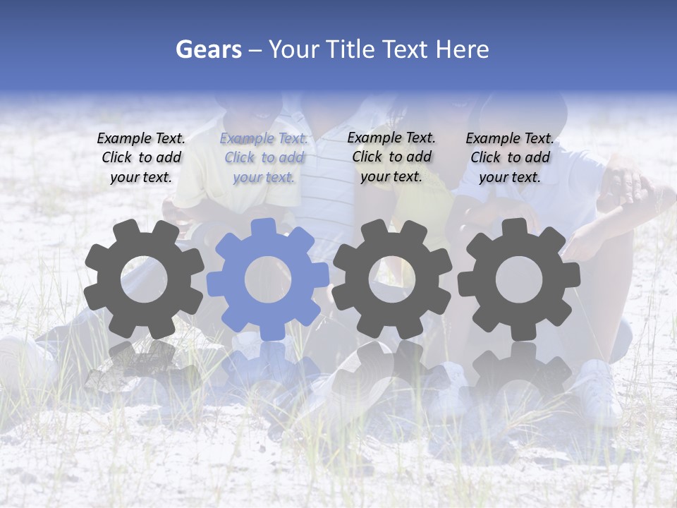 Adults Sunny Young PowerPoint Template