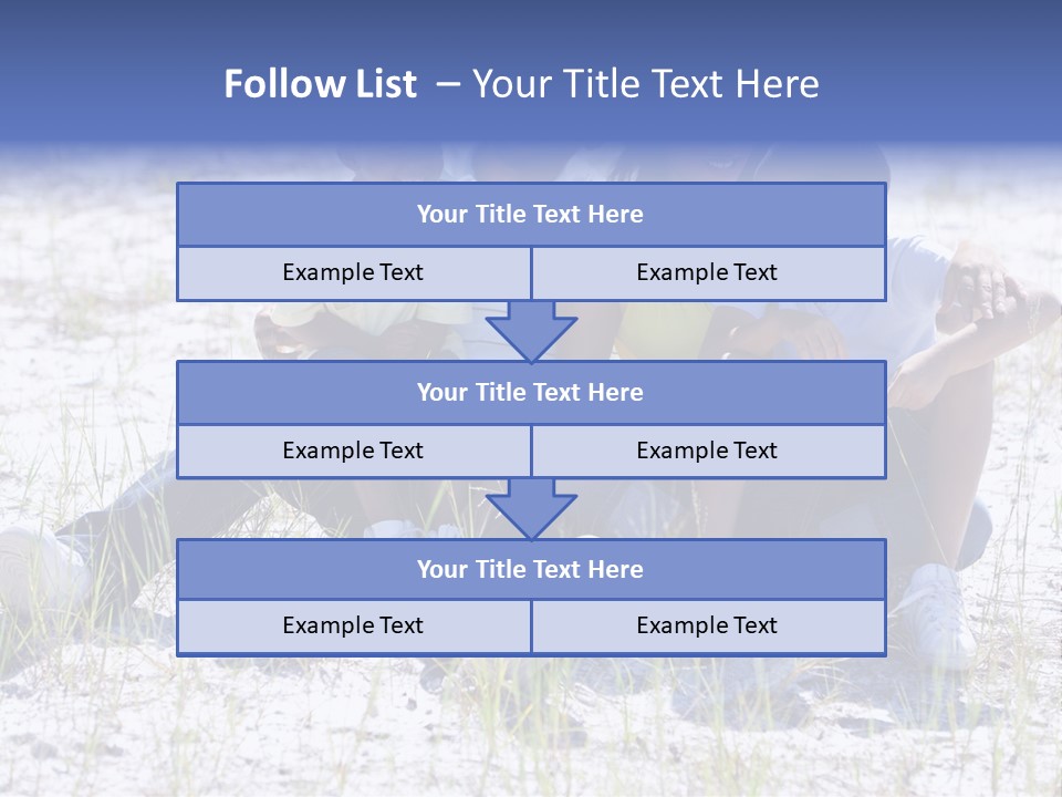 Adults Sunny Young PowerPoint Template