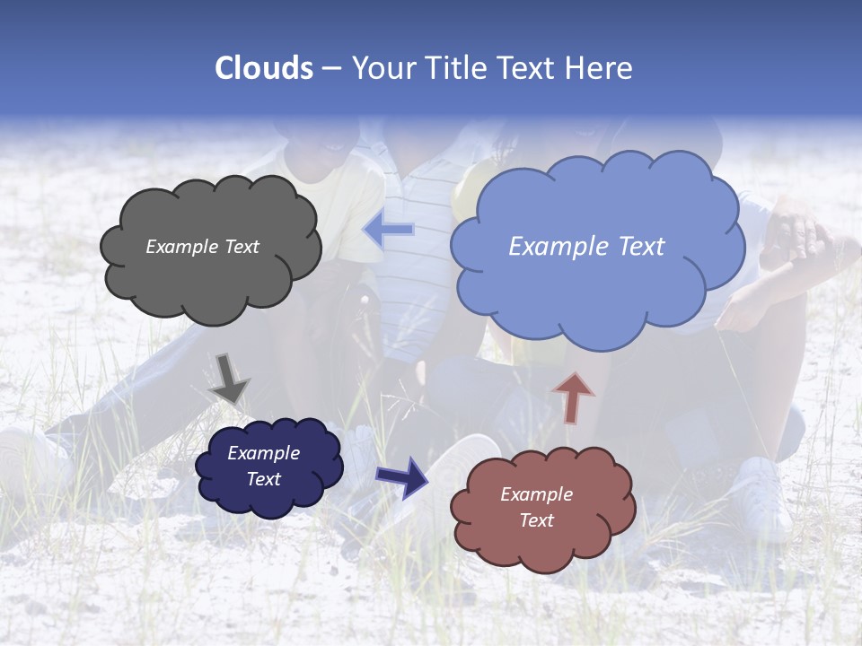 Adults Sunny Young PowerPoint Template