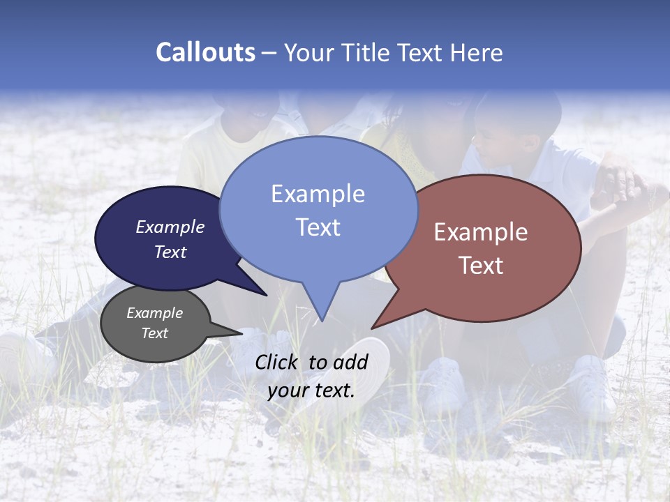 Adults Sunny Young PowerPoint Template