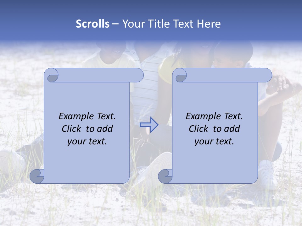 Adults Sunny Young PowerPoint Template