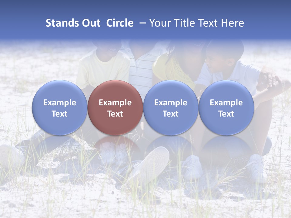 Adults Sunny Young PowerPoint Template