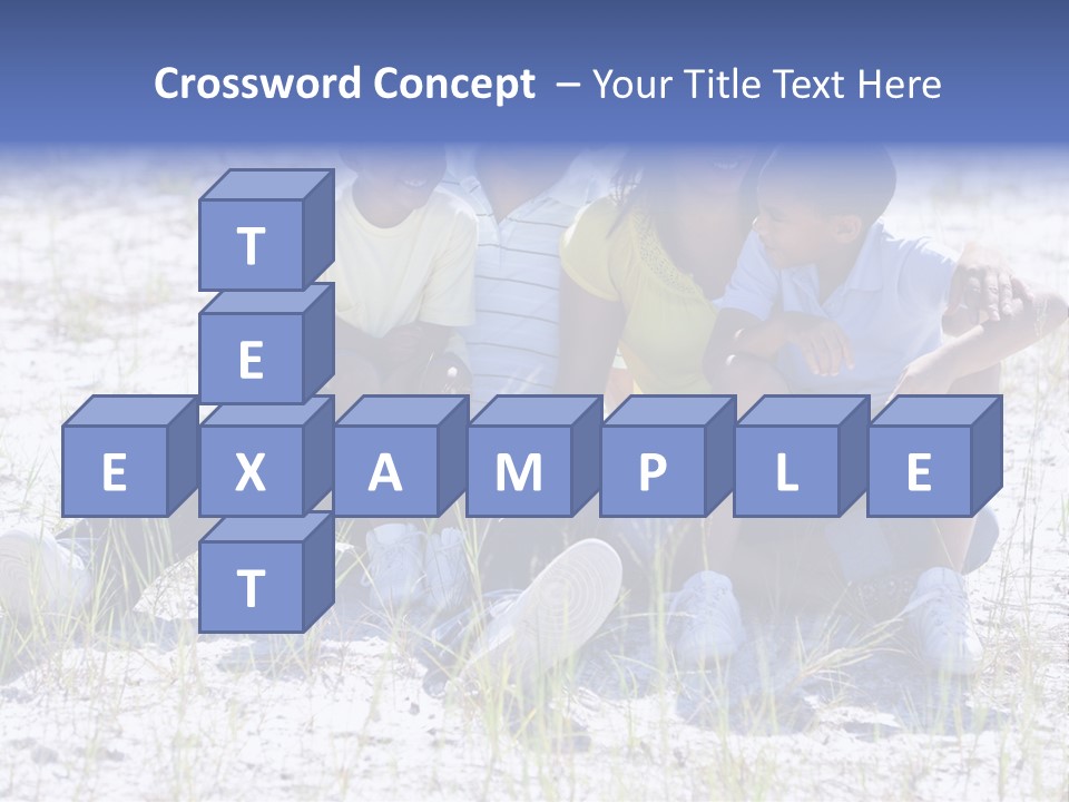 Adults Sunny Young PowerPoint Template