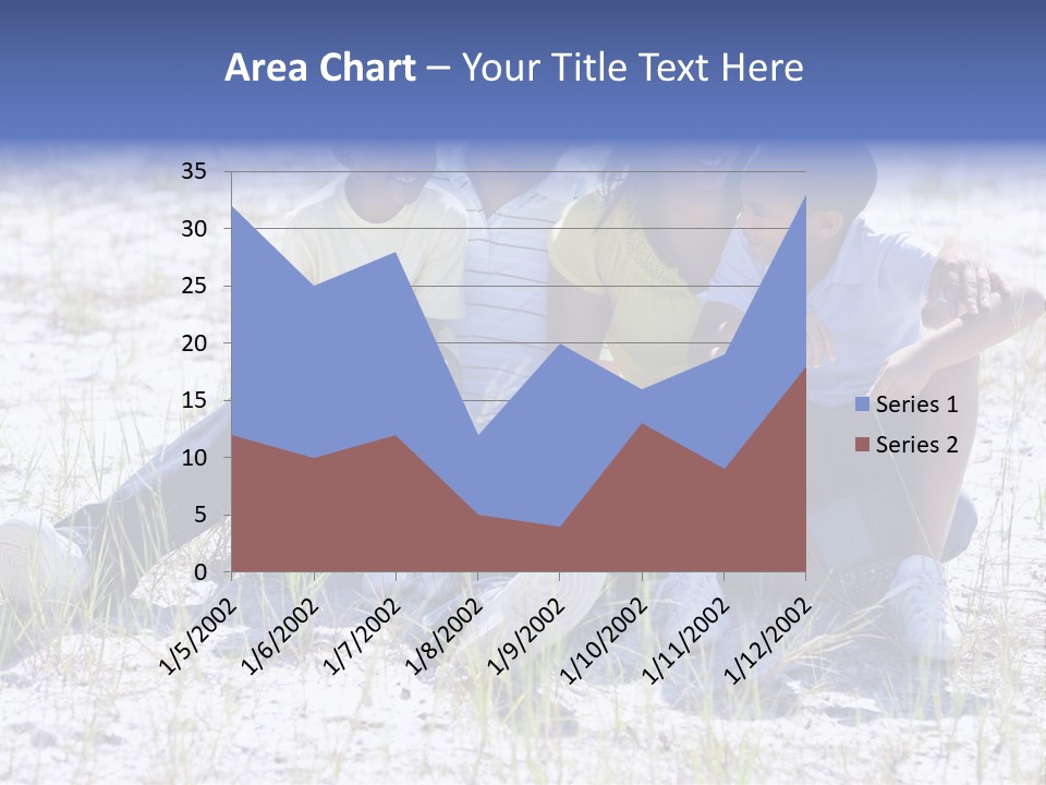 Adults Sunny Young PowerPoint Template