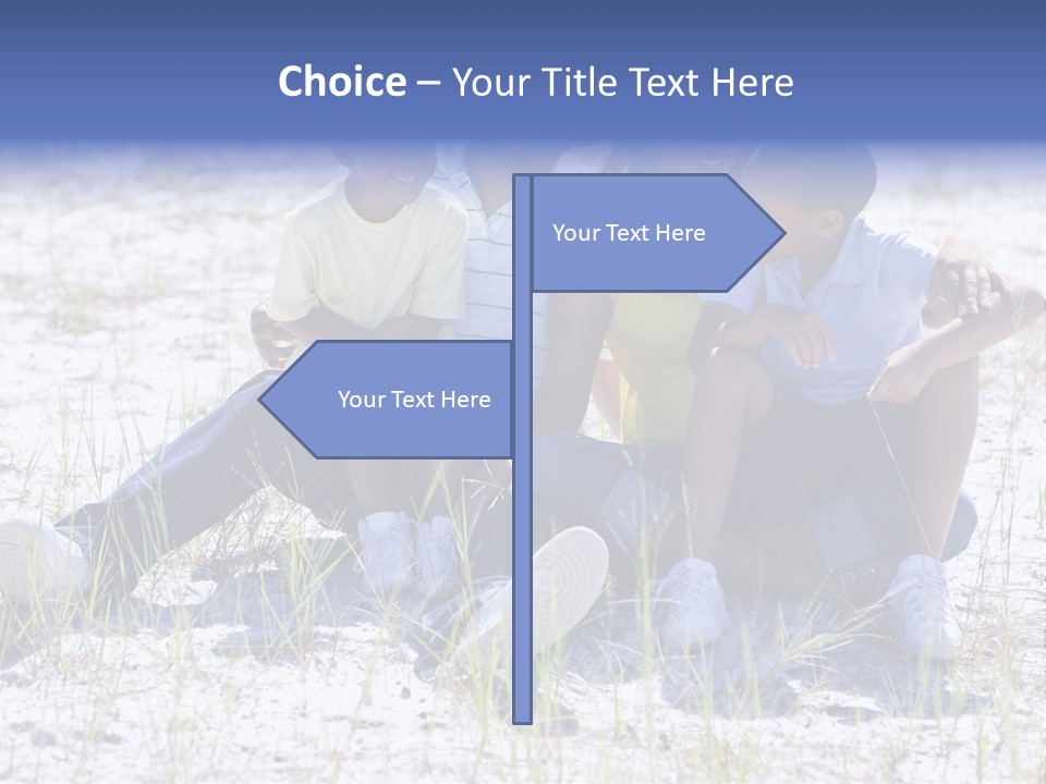 Adults Sunny Young PowerPoint Template