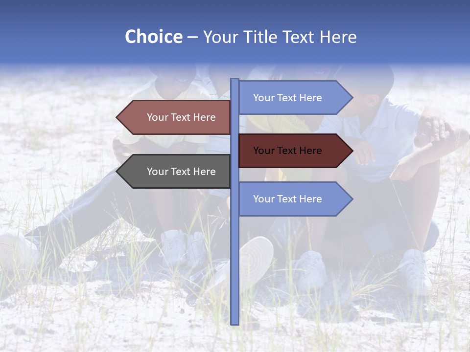 Adults Sunny Young PowerPoint Template