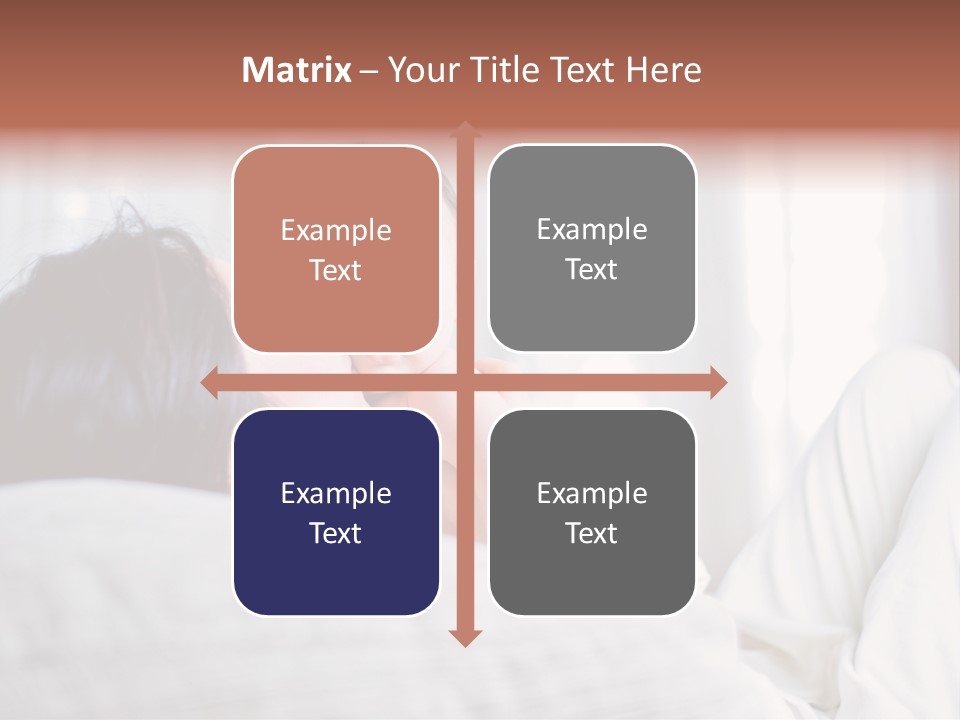 Laying Mixed Baby PowerPoint Template