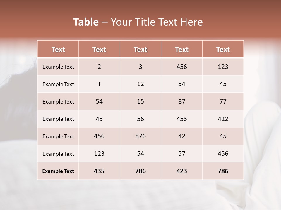 Laying Mixed Baby PowerPoint Template