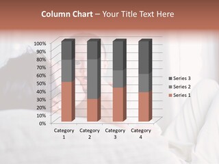 Laying Mixed Baby PowerPoint Template