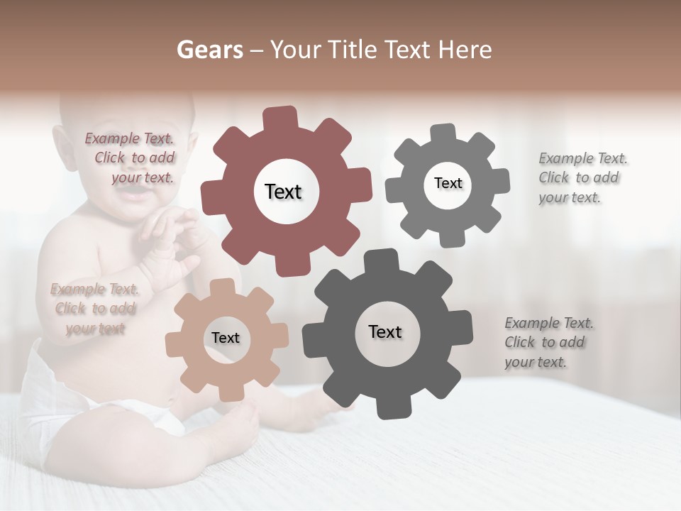 Baby Newborn Parent PowerPoint Template