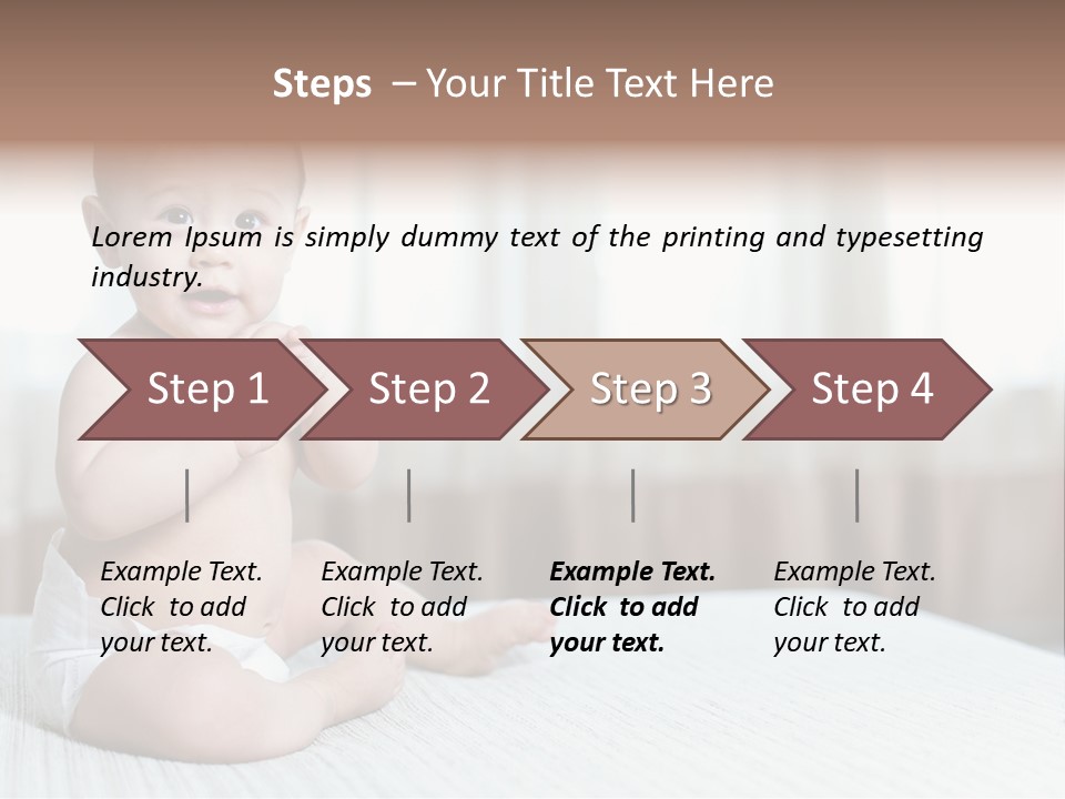Baby Newborn Parent PowerPoint Template