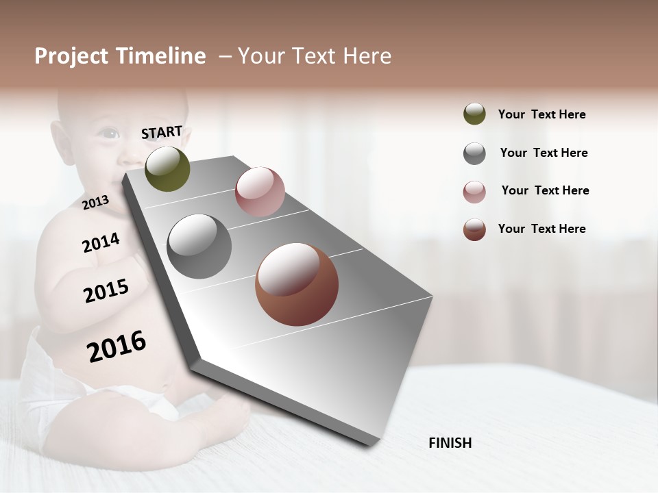 Baby Newborn Parent PowerPoint Template