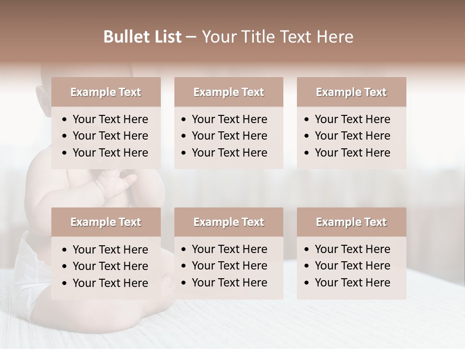 Baby Newborn Parent PowerPoint Template