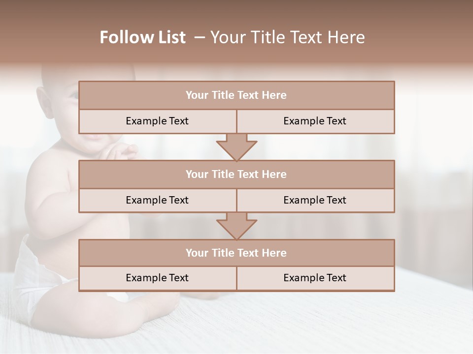 Baby Newborn Parent PowerPoint Template