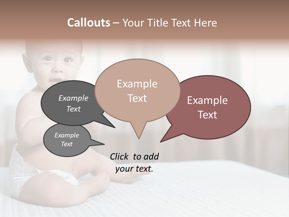 Baby Newborn Parent PowerPoint Template