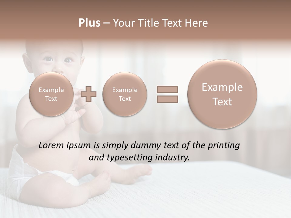 Baby Newborn Parent PowerPoint Template