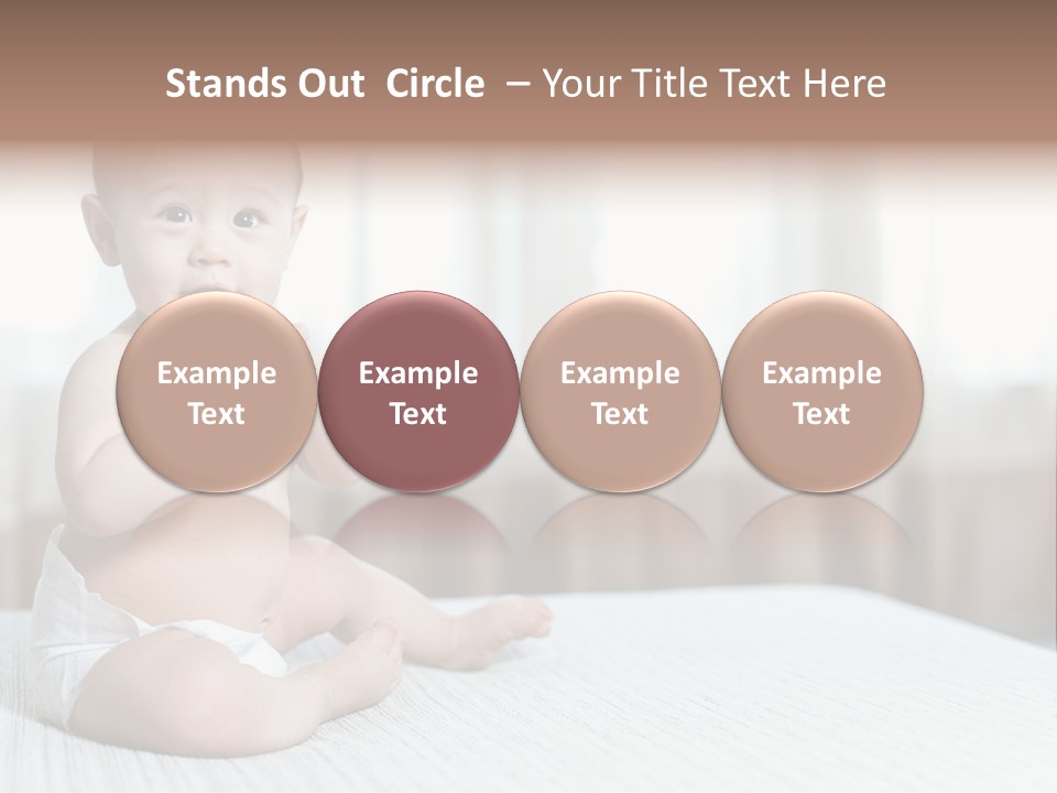 Baby Newborn Parent PowerPoint Template