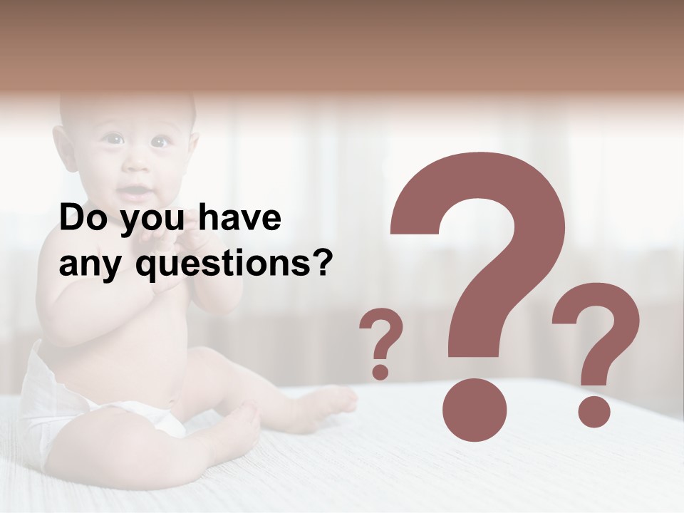 Baby Newborn Parent PowerPoint Template