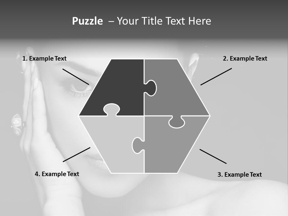 Light Beauty White PowerPoint Template