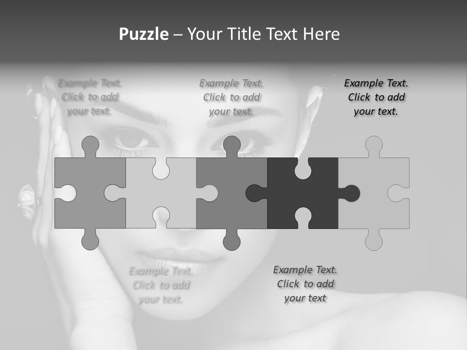 Light Beauty White PowerPoint Template