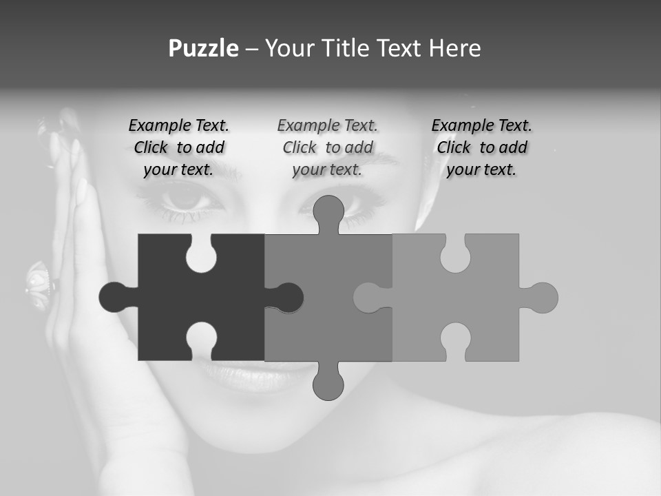 Light Beauty White PowerPoint Template