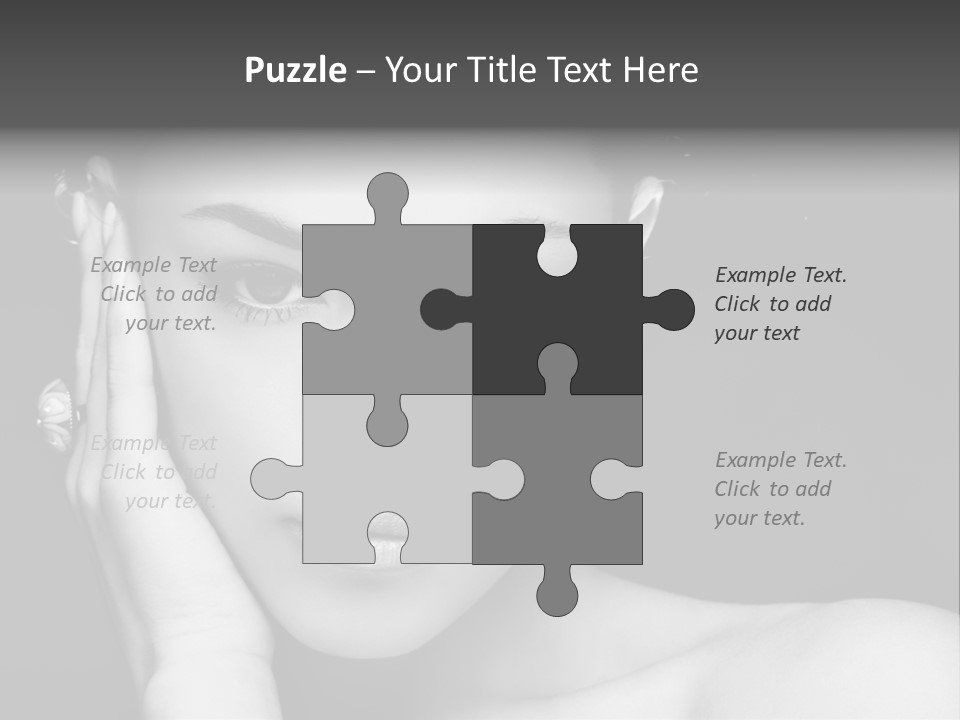 Light Beauty White PowerPoint Template