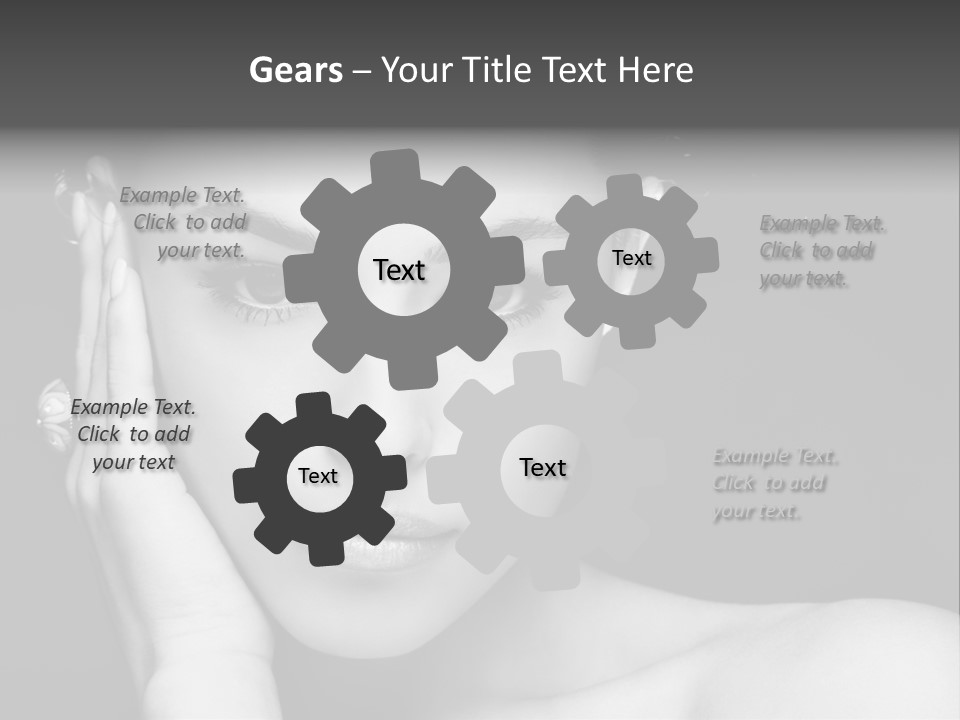 Light Beauty White PowerPoint Template