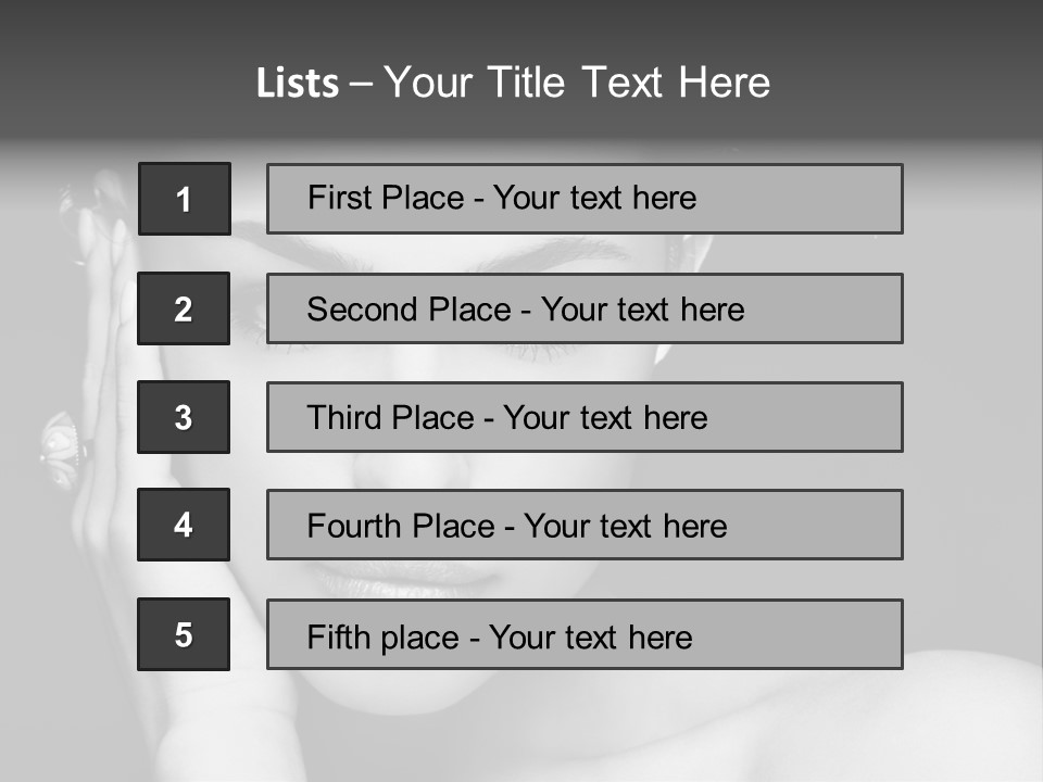 Light Beauty White PowerPoint Template