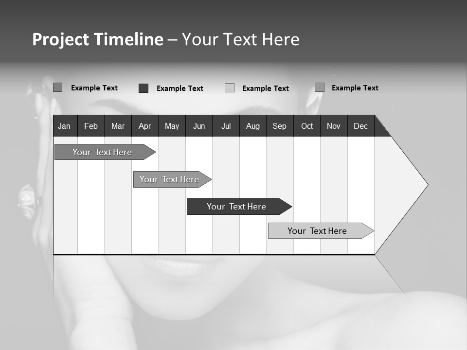 Light Beauty White PowerPoint Template