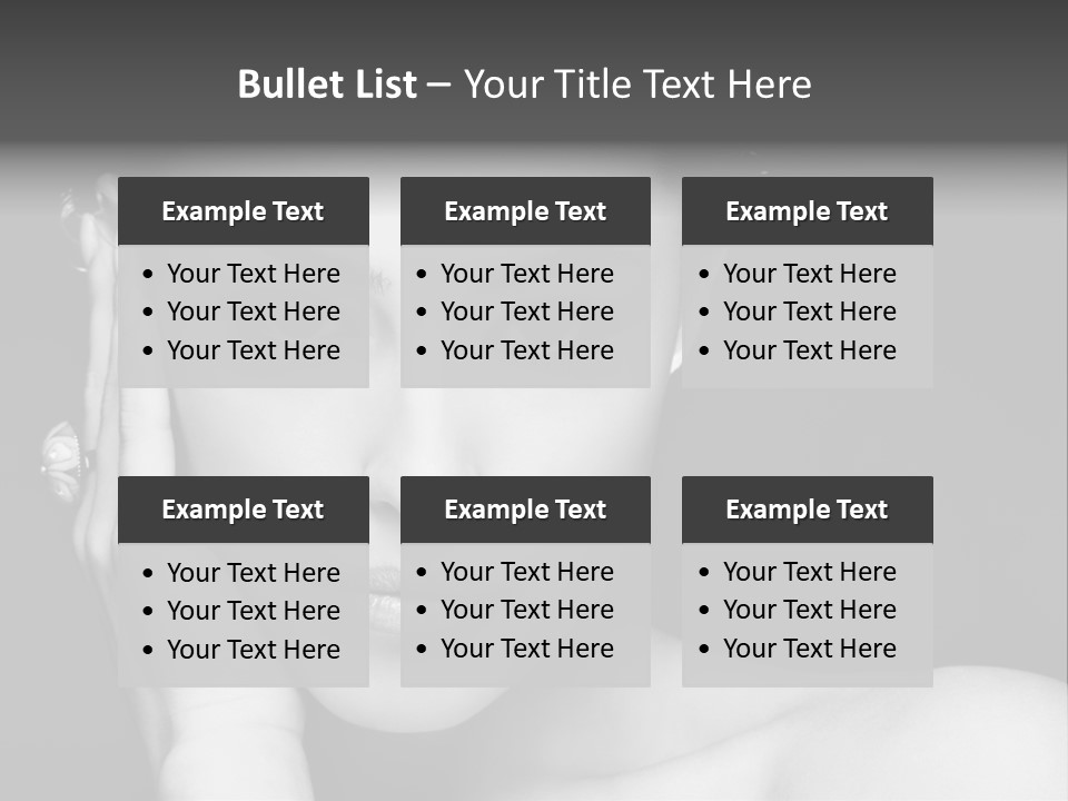 Light Beauty White PowerPoint Template