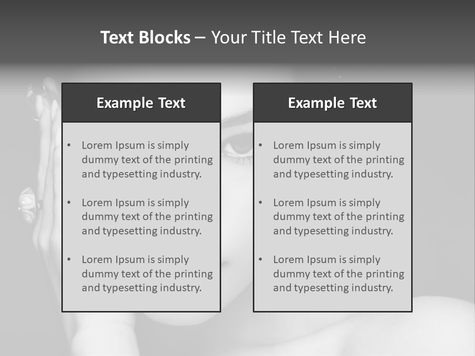 Light Beauty White PowerPoint Template
