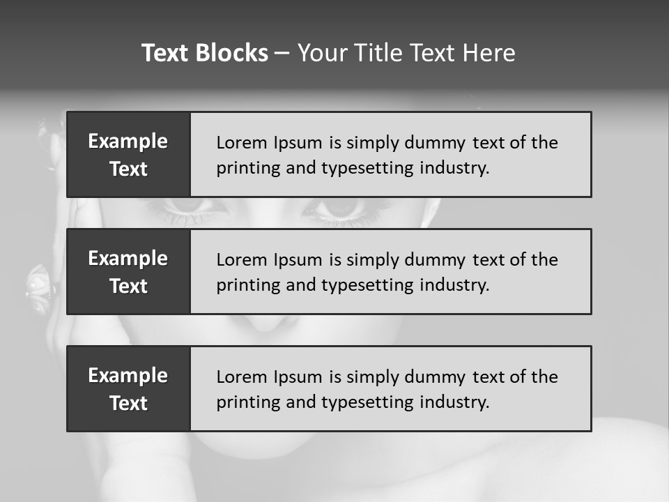 Light Beauty White PowerPoint Template