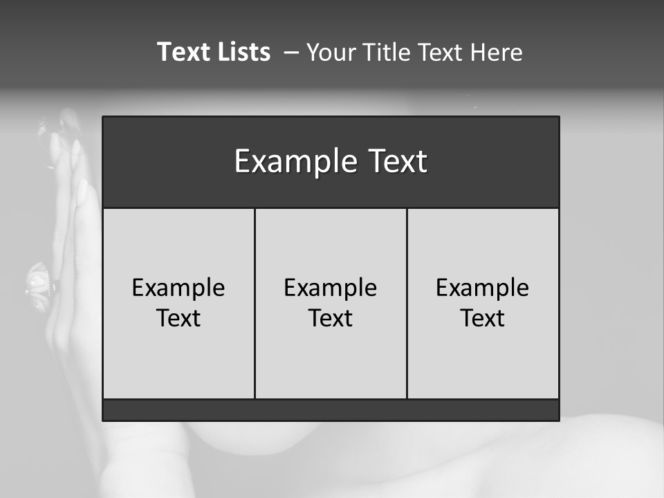 Light Beauty White PowerPoint Template