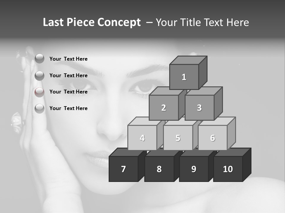 Light Beauty White PowerPoint Template