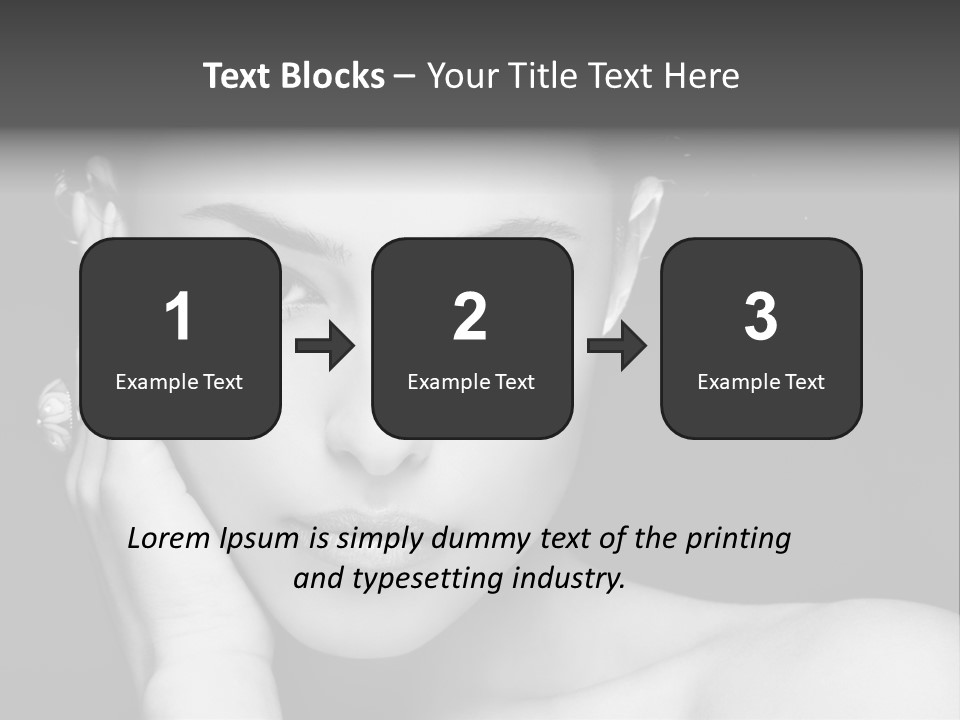 Light Beauty White PowerPoint Template