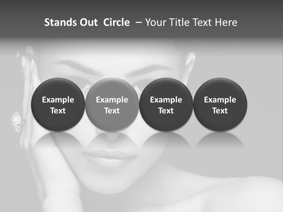 Light Beauty White PowerPoint Template