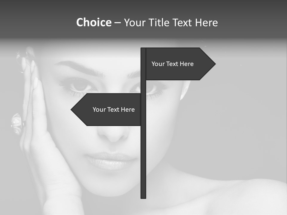 Light Beauty White PowerPoint Template