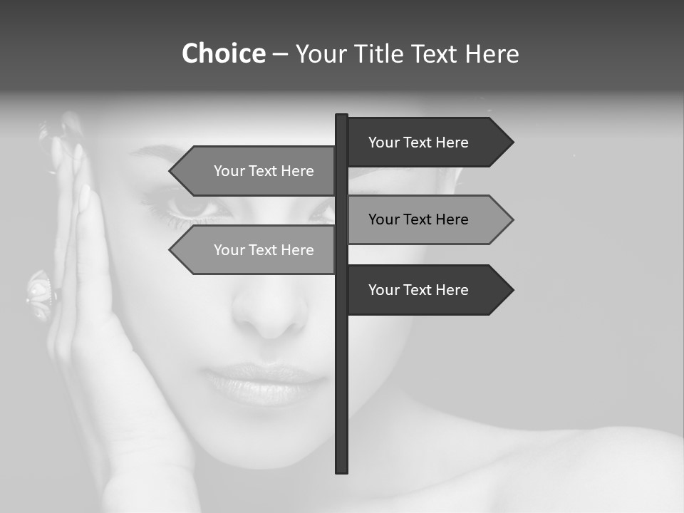 Light Beauty White PowerPoint Template